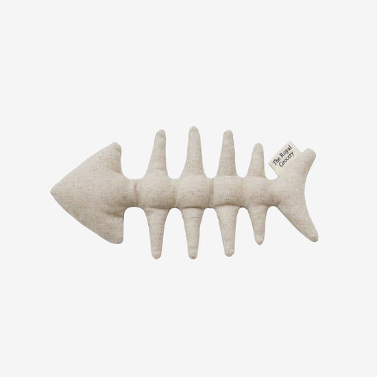 Fish Bone Catnip Toy